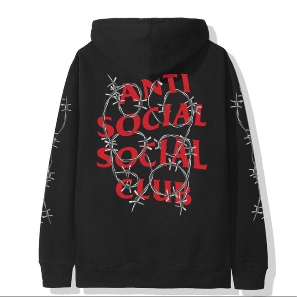 Anti social social club (ASSC) Barbed hoodie